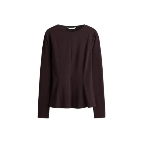 H M Бургунди Женские T-рубашки