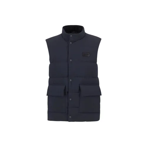 BARBOUR Мужские жилеты морского синего цвета