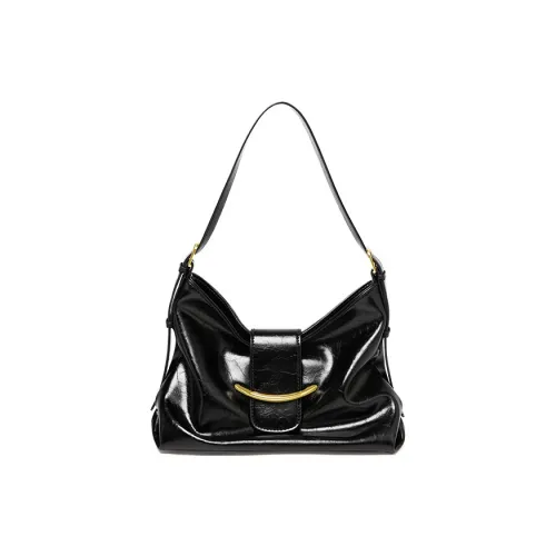 OUBOTE Сумка через плечо из синтетической кожи Стандартная Женская Полночь Черный Молочный Белый Ангора Красный