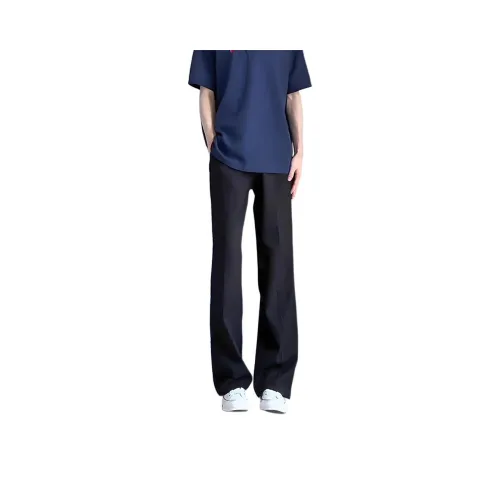 BEAR UNION Черные Унисекс Костюмные Штаны