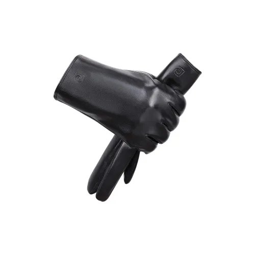 PIERRE CARDIN Овчина Перчатки Мужские Черные