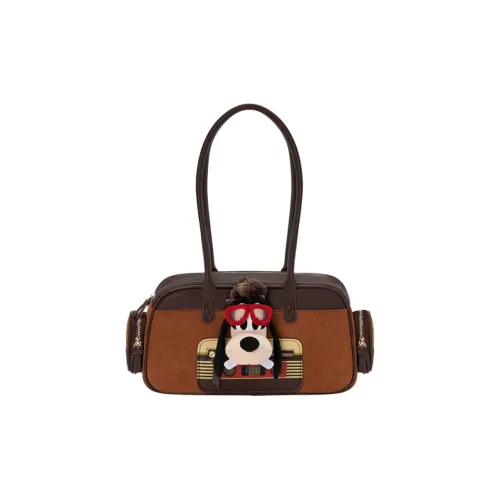 Disney Полиэстер Плечо Сумка Стандартная Женская Коричневая