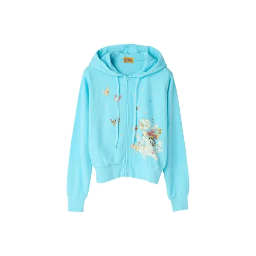 HYSTERIC GLAMOUR Minky Qian Коллаборация FW25 Толстовка Женская