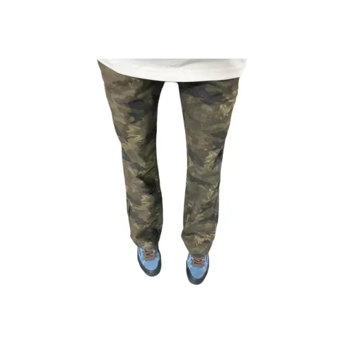 CARE NOTE Камуфляж Унисекс Повседневные Штаны