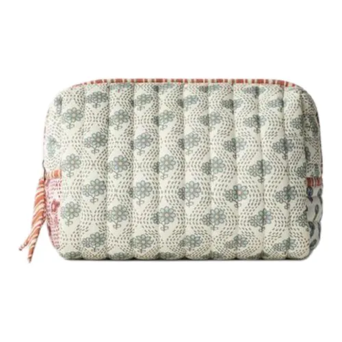 ZARA Хлопок Путешествие Сумка для хранения Женская Экрю