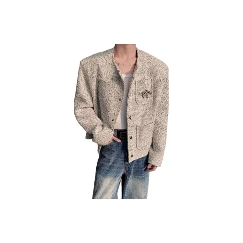 DAND Белый Серый Унисекс Куртки