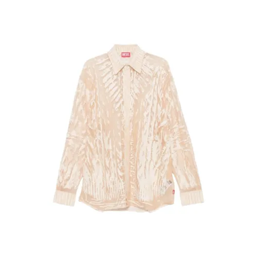 DIESEL Бежевые Женские Рубашки