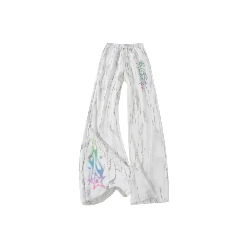 HUANQIU Вязаные спортивные брюки унисекс