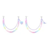 Дофаминовая одежда, цепи для брюк, 1 пара (Призрак + Змея)