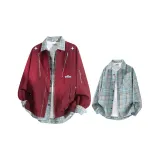 Бордовый + Синий Клетка