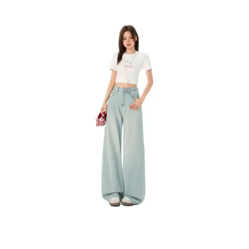 JOPPTI Светло-синие женские джинсы