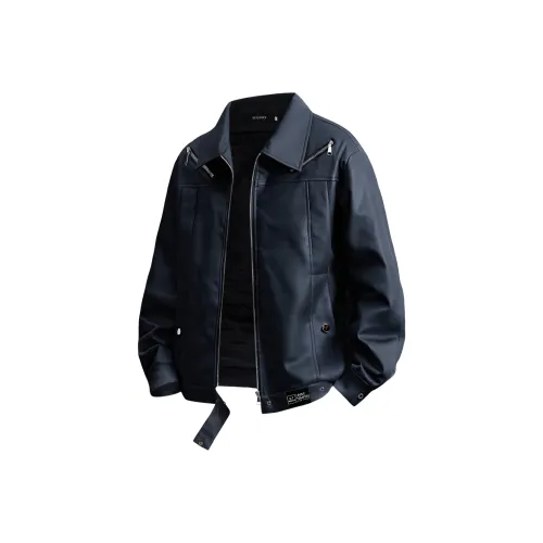 Universal Templates Кожа Куртка Унисекс