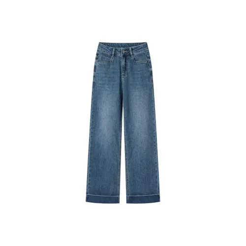 GROUND(ZER)O Blue Women's Jeans