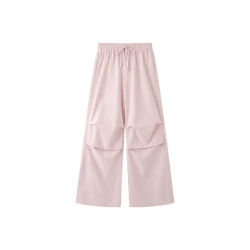 Devanro Светло-розовые Женские Повседневные Штаны