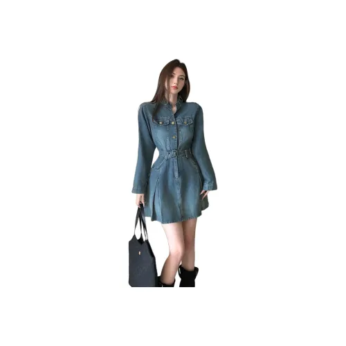 MISSHONEY MH Длинное платье с длинными рукавами женское