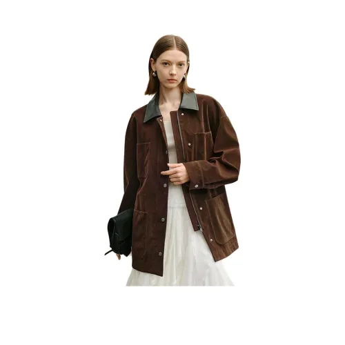 DESIGNICE Кофе Женские Куртки