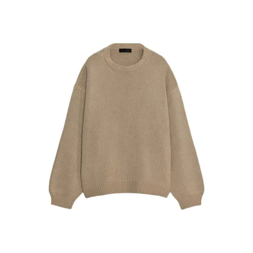 ZARA Светлый Бежевый Женский Трикотаж