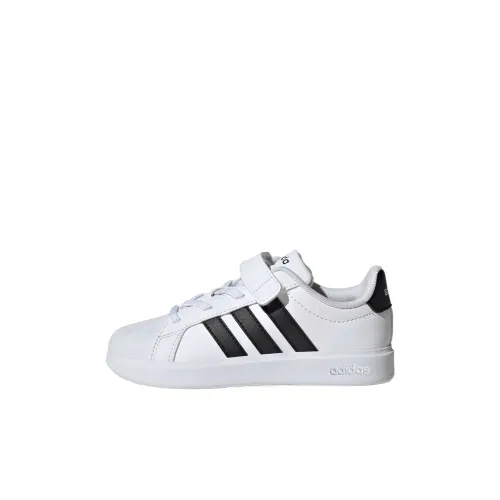 Adidas Street Talk Амортизация Износостойкие Низкие Кроссовки для Скейтбординга Детские