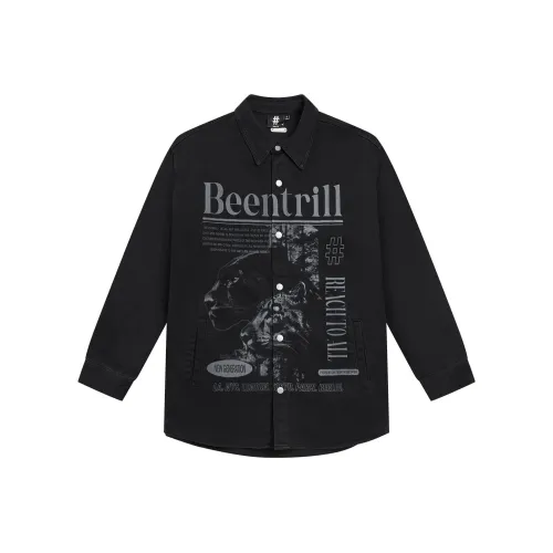 FUN Black Unisex Shirts FUN Черные Унисекс Рубашки