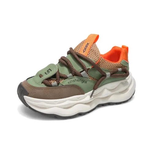 TONYBEAR Поддержка Устойчивость к истиранию Легкий Противоскользящий Толстая подошва Мужские кроссовки