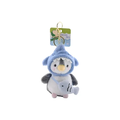 MEIGEHAI С капюшоном Пингвин Мультяшный Кукла Плюшевый Брелок 12 см Высота
