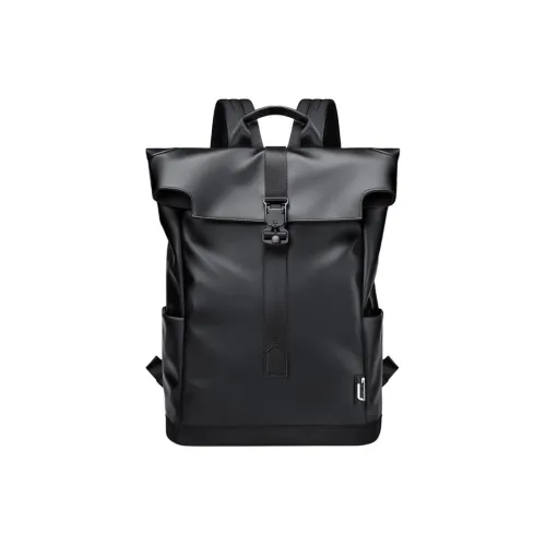 GOLF Ткань Студенческий Рюкзак Большой Мужской Крутой Черный