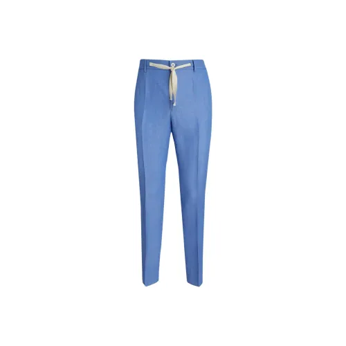 Brian Dales Blue Men's Casual Pants Брюки Brian Dales синие мужские повседневные