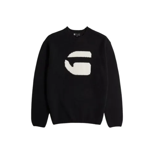 г Звезда RAW Черный Мужской Свитера