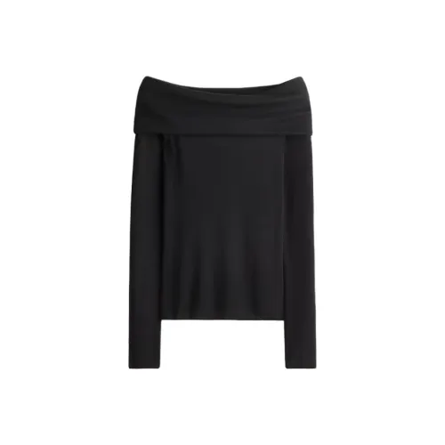 H M Черные Женские Свитера