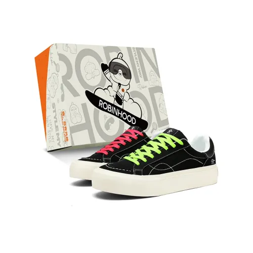 ROBINHOOD Амортизация Покрытие Ударостойкость Устойчивость к истиранию Противоскользящие Низкие Кроссовки для скейтбординга Мужские