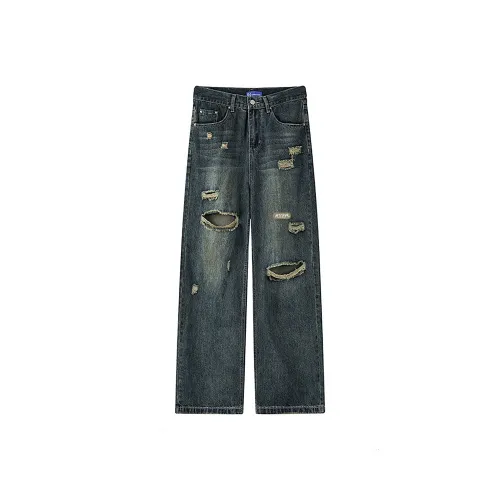 Micby Blue Unisex Jeans
