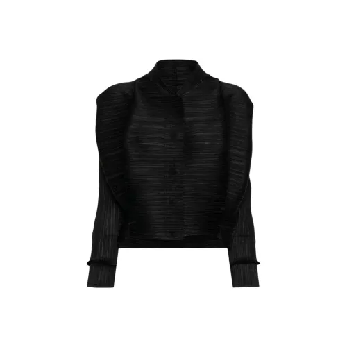 PLEATS PLEASE ISSEY MIYAKE Куртки и Пальто Женские Черные