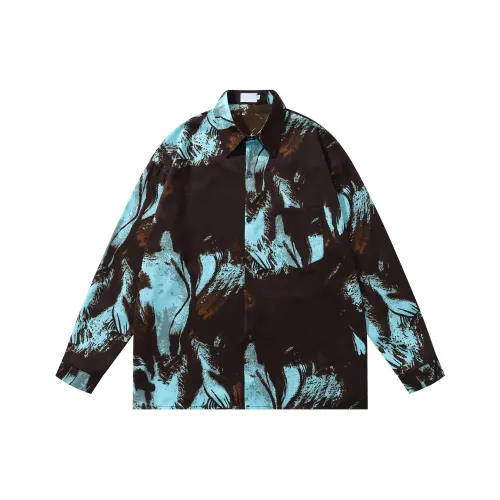 51XXHA Монохромный Унисекс Рубашки