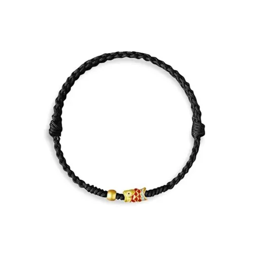 Yu Oval Bangle Хлопок Браслет Шнурки Унисекс