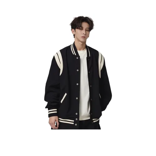 FRLMK Черный Мужской Бейсбольная Джерси