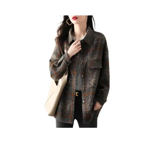 LADYXIEXIE Клетка Женская Рубашка