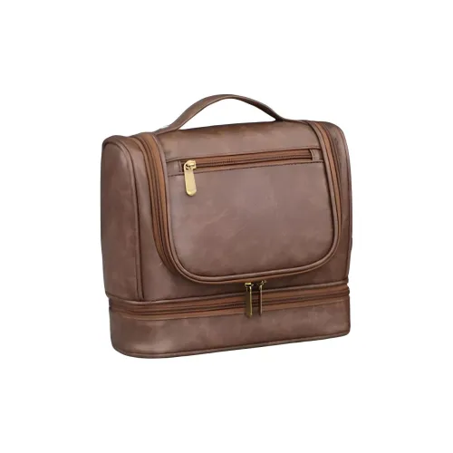 PureLove Модный Двойной Layer Подвесной Большой объем Бизнес Путешествие Мокрое сухое разделение Item Сумка