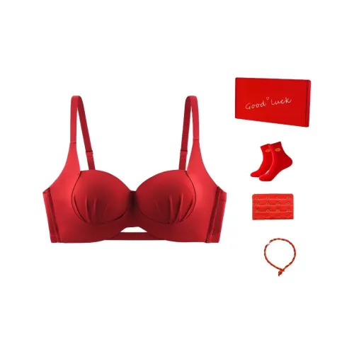 Городская красота Красный Женский бюстгальтер