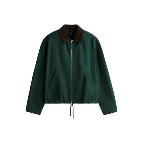 H M Лесной зеленый Мужские Куртки