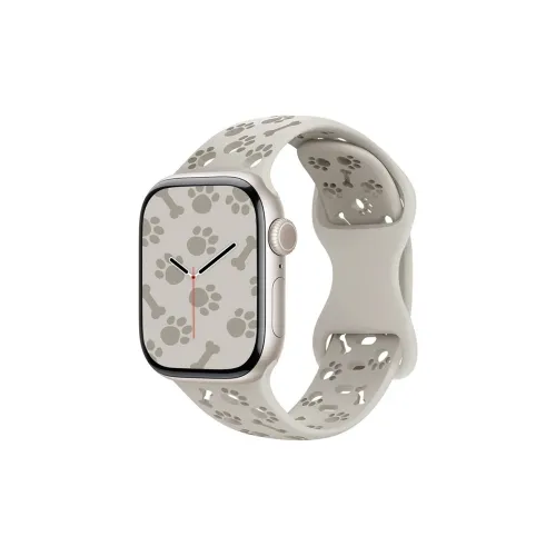 CHUANGYIDA Ремешок Apple Совместимость Кремниевый Материал 216 мм