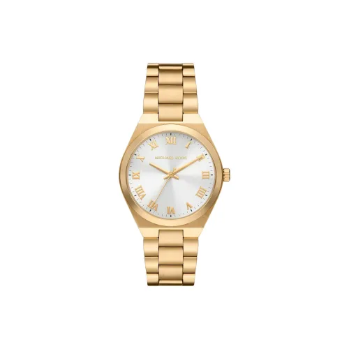 MICHAEL KORS LENNOX Women's Watch Кварцевый механизм ремешок из нержавеющей стали 37 мм серебристый циферблат