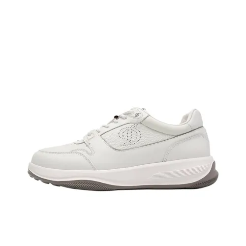 S. T.DUPONT Низкий топ Скейтборд Кроссовки Мужские Белый Черный