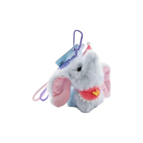 MEIGEHAI Милый Большой Ушный Нагрудник Слон Игрушка Украшение Плюшевый Брелок 10 см Высота