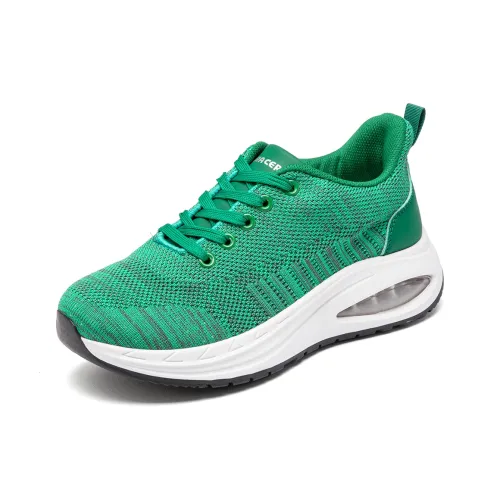 MIIRACER Беговые кроссовки Низкий Верх Зеленый Унисекс