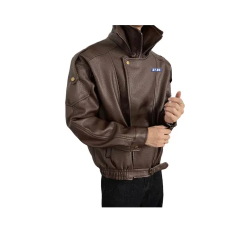 GY.VG Унисекс Кожаные куртки