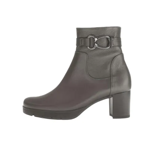 Gabor Comfort Ботильоны 6 см Женские Серый Коричневый