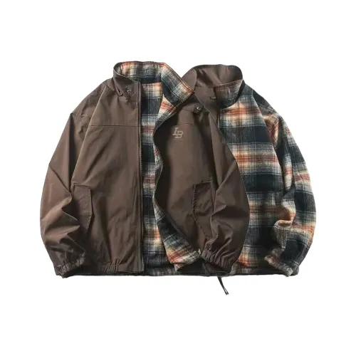 LESS BEARS Коричневый Унисекс Куртки