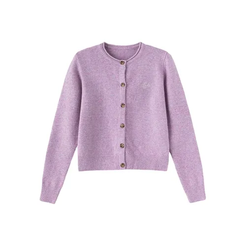 IKYOU Фиолетовый Женский Трикотаж