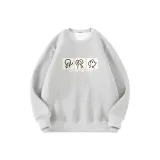 [Heavyweight Spring Fall] Белый Фотиния Серый (Ma Graffiti Square)