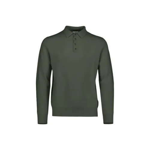 ALLUDE Зеленый Мужской Кашемировые Свитера